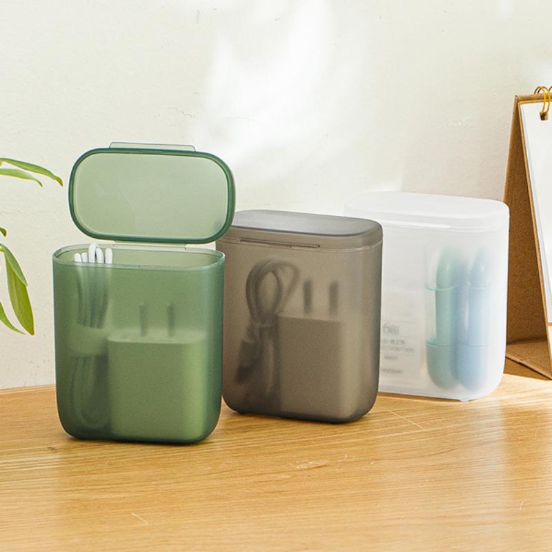 Data Cable Storage Box Earphon - Desk Cable Organizer 评论和价格