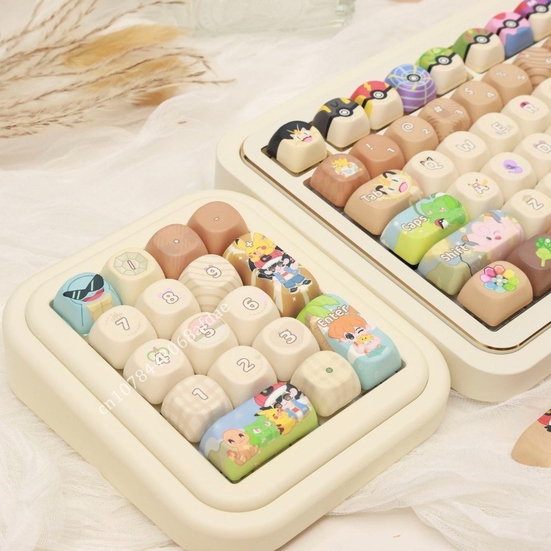 Anime Pokemon Keycaps MOA Heig - Custom Keycaps 评论和价格