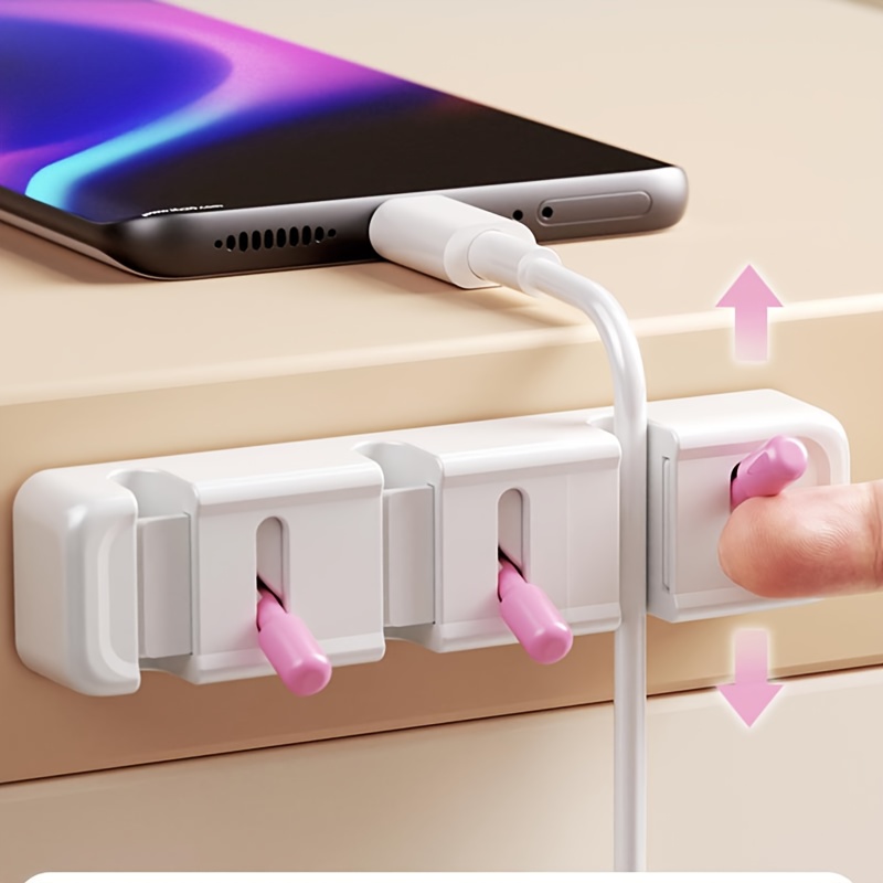 Desktop Data Cable Holder Togg - Desk Cable Organizer 评论和价格