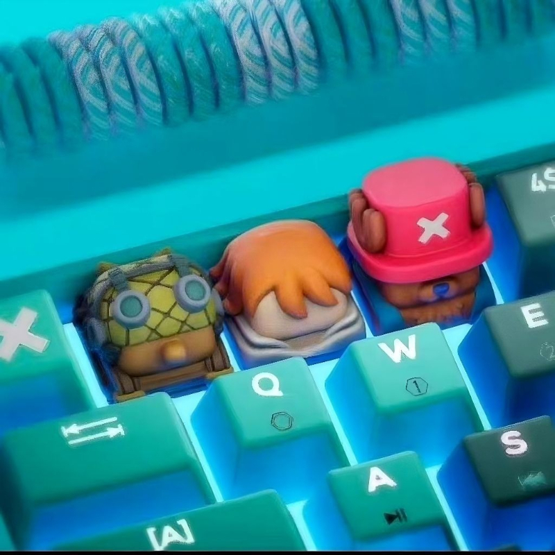 One Piece Chopper Nami anime c - Custom Keycaps 评论和价格
