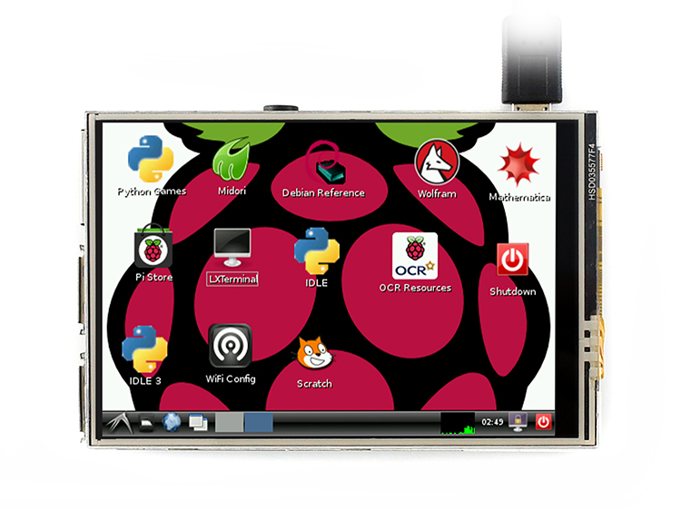 3.5inch RPi LCD (C), 480x320,  - Dual Monitor Arm 评论和价格
