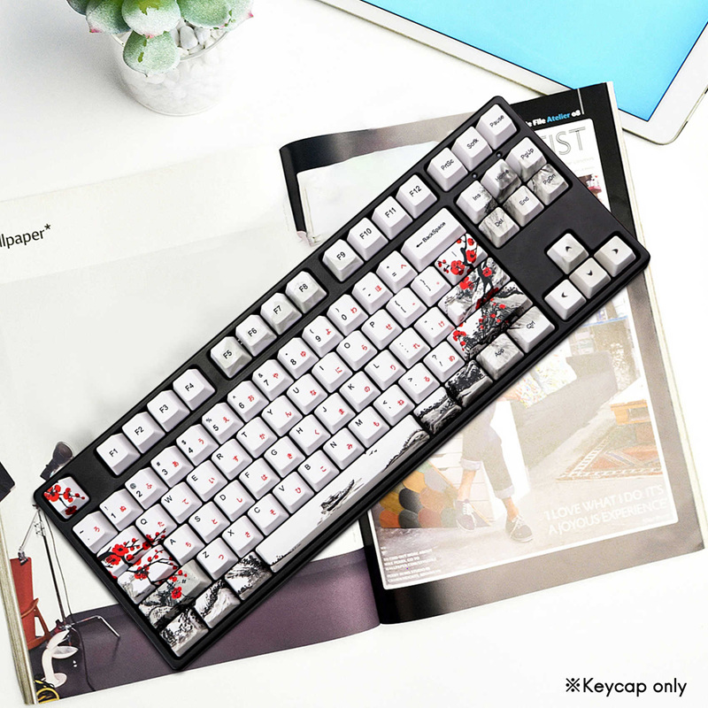 110 Keys PBT Keycap Dye-Sublim - Mechanical Keyboard 评论和价格