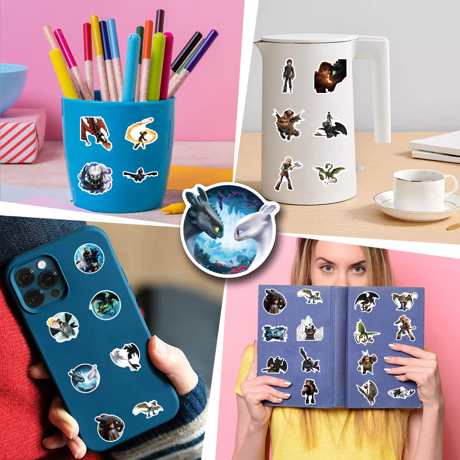 50pcs Cartoon Animation How To - Pc Gaming Dragon 评论和价格