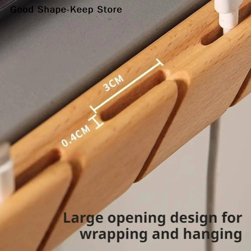 dailySolid Wood Cable Organize - Desk Cable Organizer 评论和价格