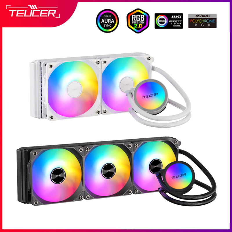 TEUCER RGB CPU Water Cooling C - Pc Gaming Liquid Cooling 评论和价格