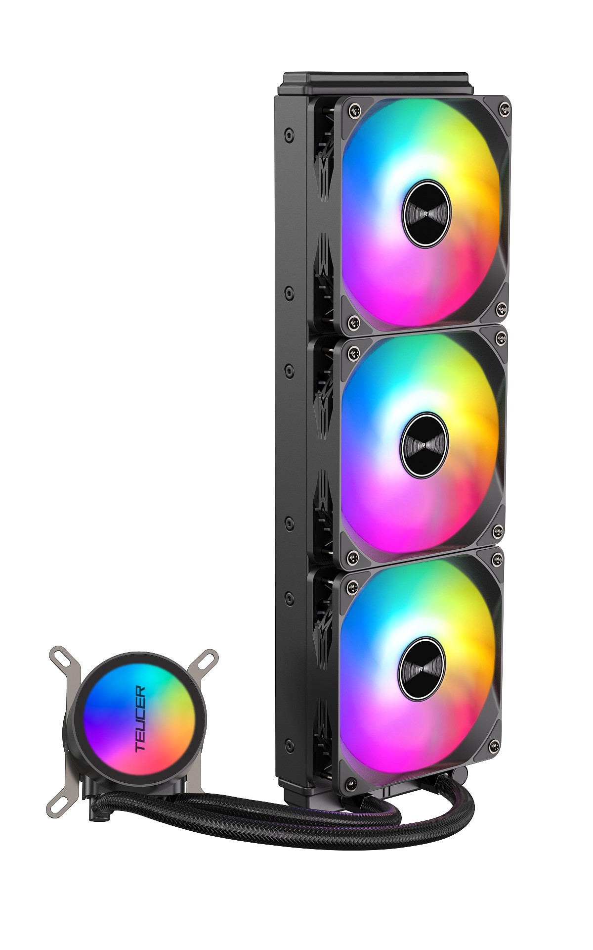 TEUCER RGB CPU Water Cooling C - Pc Gaming Liquid Cooling 评论和价格