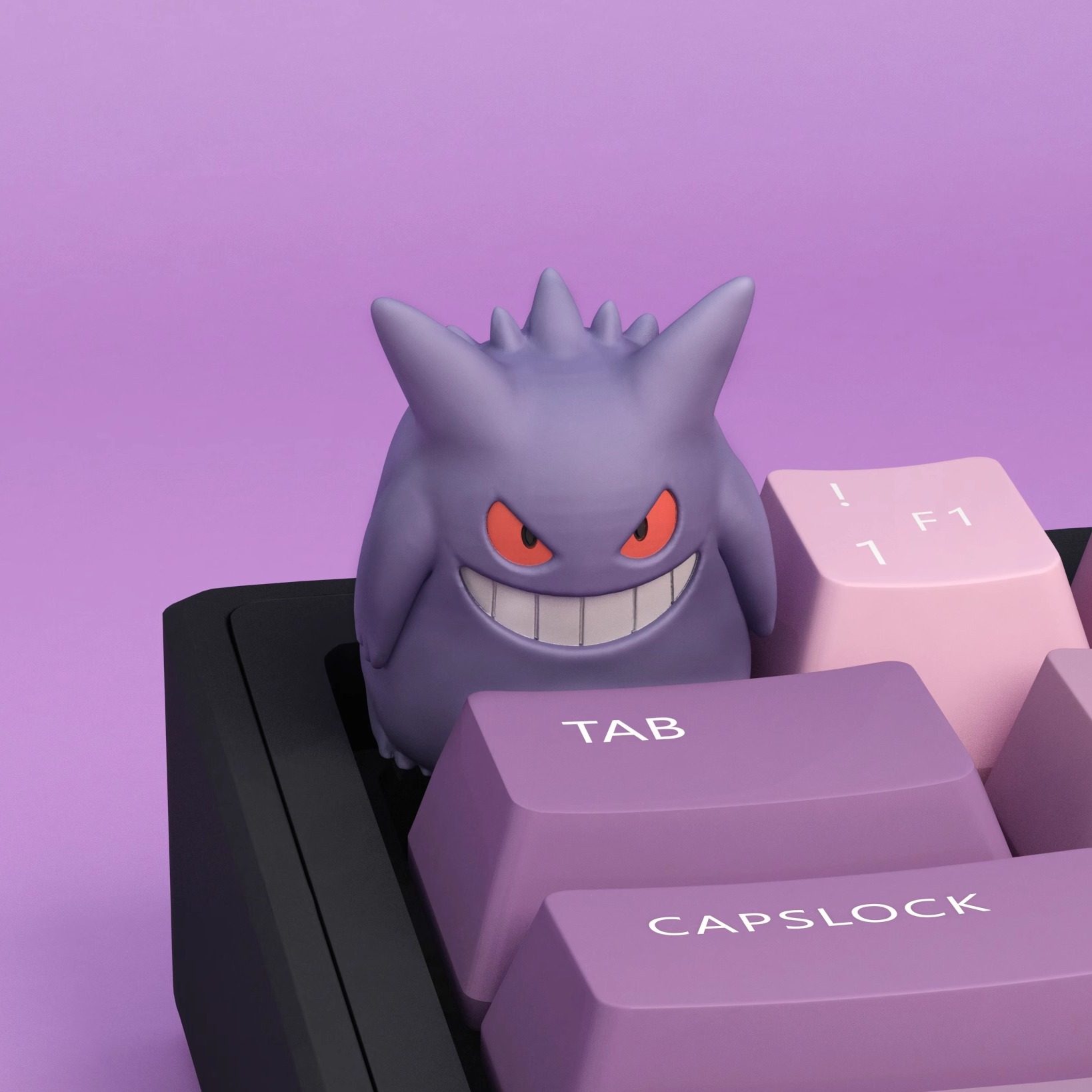 Pokemon 3D Gengar Custom Artis - Custom Keycaps 评论和价格