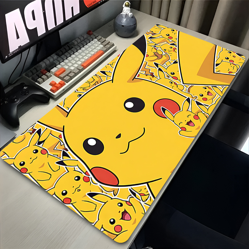 Mouse Pad P-pokemon Pikachu Co - Pc Gaming Custom 评论和价格