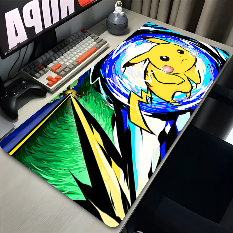 Mouse Pad P-pokemon Pikachu Co - Pc Gaming Custom 评论和价格