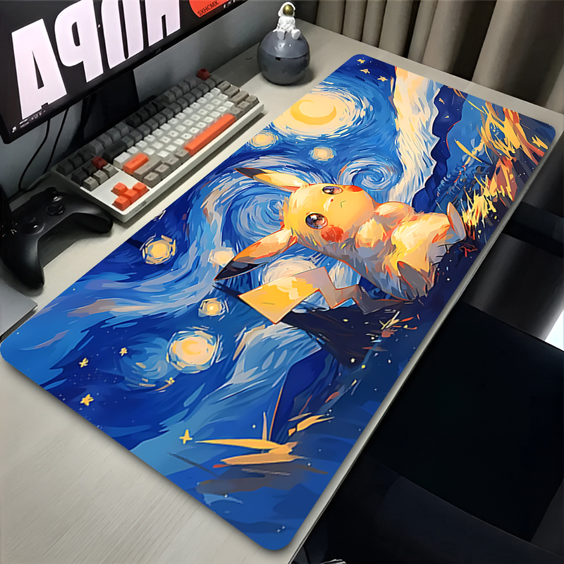 Mouse Pad P-pokemon Pikachu Co - Pc Gaming Custom 评论和价格