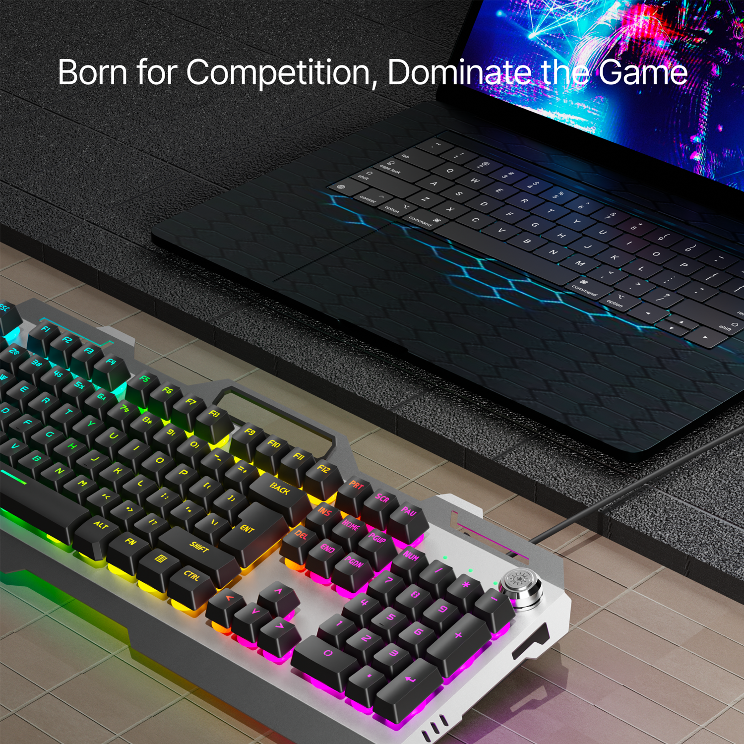 EWEADN Silent Gaming Keyboard, - Pc Gaming Keyboard 评论和价格