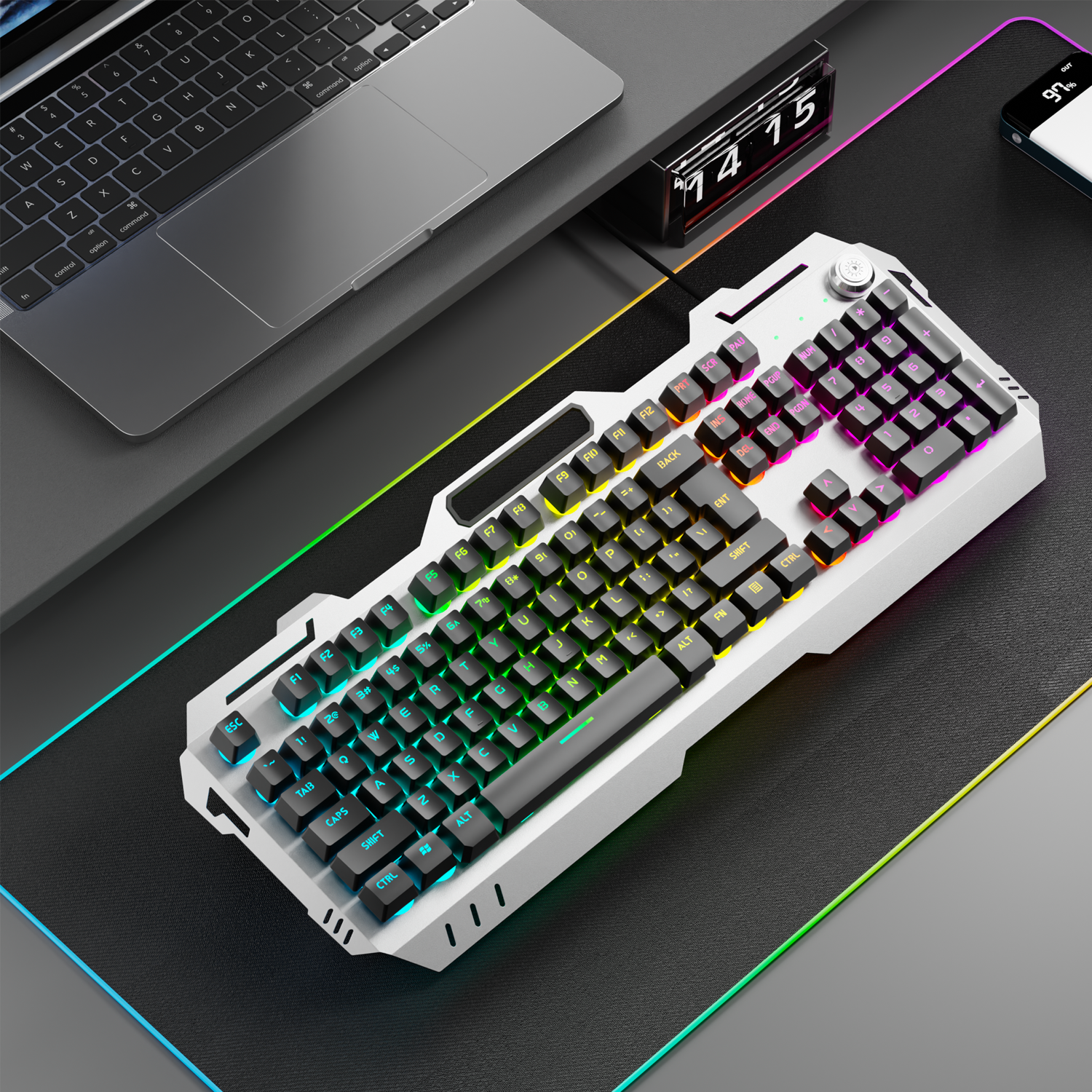 EWEADN Silent Gaming Keyboard, - Pc Gaming Keyboard 评论和价格